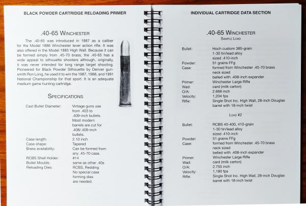 Black Powder Cartridge Reloading Primer, englisch, von Mike Venturion und Steve Garbe